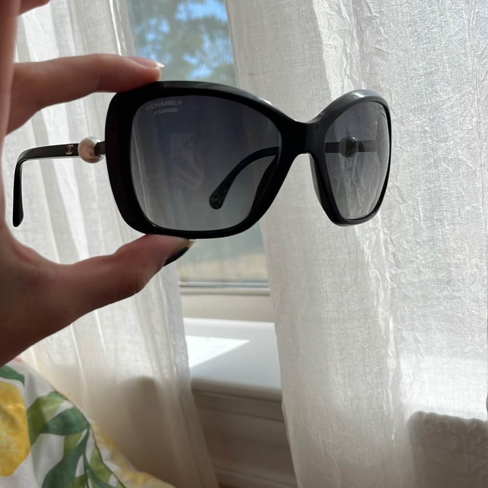 Chanel pearl sunglasses